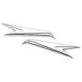 1966 Buick Skylark/GS/Regal/GN QUARTER PANEL EMBLEM (LONG BIRD) CHROME DIECAST GM 7600962 / 7600963  PR | EM6362S