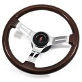 1967 Oldsmobile Full Size AFTERMARKET STEERING WHEEL KIT (WOOD WHEEL WITH CHROME SPOKES, 14 | ST2858T