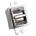 1974 Cadillac Cars POWER WINDOW SWITCH WITH SINGLE BUTTON FOR CARS THAT HAVE SWITCH IN ARM REST - CHROME GM 1725109 | 1725109