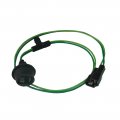 1964 Chevrolet El Camino BACKUP LAMP SWITCH EXTENSION HARNESS, MANUAL TRANS, DASH TO BACKUP LAMP SWITCH AT FIREWALL | CH46187