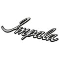 1975 Chevrolet Impala/Caprice/Bel Air FRONT FENDER EMBLEM GM 6260499 CASTING 337693 (THREE MOUNTING PINS, 5-1/2