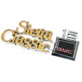 1979 GM Truck SIERRA CLASSIC 15 NEW FENDER EMBLEM GM 351833 - EA DIE-CAST METAL | 351833