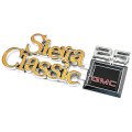 1979 GM Truck SIERRA CLASSIC 25 NEW FENDER EMBLEM GM 351834 - EA (LIMITED STOCK) | 351834