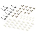 1969 Oldsmobile Cutlass/442/F85 BODY SIDE UPPER MOLDING CLIP KIT (CONVERTIBLE) | XP1062T