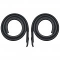 1968 Pontiac Full Size ROOFRAIL WEATHERSTRIP - 2 DOOR NOTCHBACK - PR | WS9576Z
