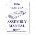 1976 Pontiac Grand Prix 69-UP FACTORY ASSEMBLY MANUAL (VENTURA) | BK1005X