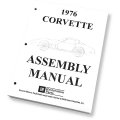 1976 Chevrolet Corvette FACTORY ASSEMBLY MANUAL | BK1107O