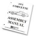 1971 Chevrolet Corvette FACTORY ASSEMBLY MANUAL | BK1112O