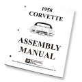 1958 Chevrolet Corvette FACTORY ASSEMBLY MANUAL | BK1125O