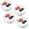 1969 Pontiac Grand Prix 69-UP HURST DAZZLER SNAP ON CENTER CAP - RED/BLACK (WILL WORK ON GOLD OR BLACK HURST DAZZLER ALLOY WHEELS) SET OF 4 | WT96559Z
