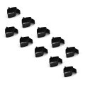 1974 Pontiac Grand Prix 69-UP UNIVERSAL WIRING TO BODY ATTACHMENT CLIPS RETAINER - SET OF 10 (0.37 OPENING) | EL1166Z