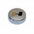 1975 Pontiac GTO/LeMans/Tempest H CENTER CAP FOR HURST VINTAGE WHEEL - CHROME WITH DECAL (WILL WORK ON ORIGINAL & REPRODUCTION 60s STYLE HURST WHEELS) - EACH (THIS PRODUCT IS NOT MANUFACTURED BY, OR AFFILIATED WITH, HURST PERFORMANCE, INC. OR HURST SPINNERS) | WT3858Z