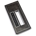 1984 Oldsmobile Cutlass/442/F85 CONSOLE SHIFTER TOP PLATE GM 558553 (CHROME AND BURL WOODGRAIN) | 558553A