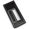1984 Oldsmobile Cutlass/442/F85 CONSOLE SHIFTER TOP PLATE GM 558553 (CHROME AND BLACK) | 558553B