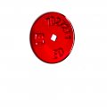 1967 Chevrolet Corvette CARBURETOR TAG STAMPED 7027211 E7 RED COLOR | 44432