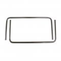 1972 Oldsmobile Cutlass/442/F85 OUTER GRILLE MOLDINGS; U SHAPED; ANODIZED ALUMINUM; PAIR | XP4449T