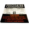 1967 Pontiac GTO/LeMans/Tempest FRIGIDAIRE AIR COND COMP DECAL (DT0106) | DC1865G