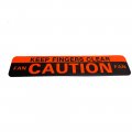 1967 Pontiac GTO/LeMans/Tempest CAUTION FAN FAN SHROUD DECAL | DC2323Z