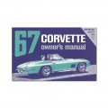 1967 Chevrolet Corvette OWNER MANUALS | BK10032O