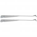 1974 Pontiac GTO/LeMans/Tempest STAINLESS STEEL SATIN SILVER WIPER ARM KIT GM 9738920 | 9738920