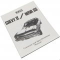 1968 Chevrolet Nova/Chevy II FACTS & FEATURE MANUAL | MP0087