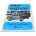 1969 Chevrolet Nova/Chevy II FACTS & FEATURE MANUAL | MP0253