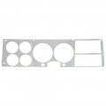 1985 GM Truck DASH BEZEL APPLIQUE BRUSHED ALUMINUM INSERT GM 17133 | 819281