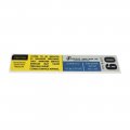 1985 Oldsmobile Cutlass/442/F85 HARRISON AIR CONDITIONING EVAPORATOR BOX DECAL ACM 058-85B 3057794 - EA | DC10008T