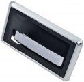 1970 Pontiac Full Size INNER DOOR HANDLE WITH SMALL BEZEL; DIECAST GM 9836343  LH | 9836343