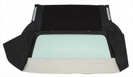 1972 Pontiac Full Size CONVERTIBLE TOP REAR GLASS WINDOW ONLY WITH DEFROSTER VINYL WHITE (GM B-BODY) | CV10022Z