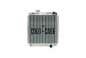 1965 Ford Mustang V8 MANUAL TRANSMISSION ALUMINUM PERFORMANCE RADIATOR - FOM564 | CS10001U