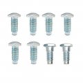 1968 Pontiac Full Size SEAT BELT BOLT SET; W/LAP BELTS; COARSE THREAD; 8 PIECE | IN10084Z