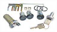 1986 Buick Skylark/GS/Regal/GN BLACK FACE COMPLETE IGNITION DOOR TRUNK AND GLOVEBOX LOCK SET ORIGINAL KEY 362G | KL10011S