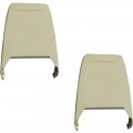 1977 Pontiac GTO/LeMans/Tempest BUCKET SEAT BACKS WITH CORRECT GRAIN & FINISH (LEMANS, GRAND LEMANS & 74 GTO) WHITE - PR | IN10261Z