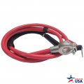 1968 Oldsmobile Cutlass/442/F85 S  BATTERY CABLE, POSITIVE, V8, 350 C.I., WITH A/T AND 2BBL | 12465