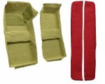 1964 Ford Misc LOOP STYLE CARPET PRESS MOLDED (HARDTOP/CONVERTIBLE) AUTO LOOP & DOOR PANEL CARPET (HARDTOP/CONVERTIBLE) 2PC LOOP  COMPLETE SET | IN10021B