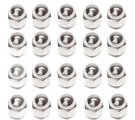 1977 Buick Skylark/GS/Regal/GN SUPER STOCK I CHROME ACORN LUG NUTS - SET OF 20 (CORRECT DIAMETER WITH CHROME FINISH) | WT5638Z