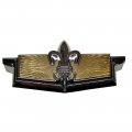 1982 Chevrolet Impala/Caprice/Bel Air TRUNK LOCK COVER; FLEUR-DE-LIS; EMBLEM GM 20640496 | 20640496