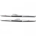 1964 Pontiac GTO/LeMans/Tempest ANCO WINDSHIELD WIPER BLADE SET; LONG FRAME; RED BUTTON REFILL; 1/4