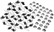 1967 Chevrolet El Camino BODY SIDE MOLDING CLIPS; 64 PCS KIT | XP10075V