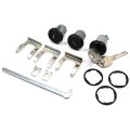 1979 Pontiac Grand Prix 69-UP BLACK FACED DOOR & TRUNK LOCK KIT - LATER KEY 303 (GRAND PRIX) | KL4569Z