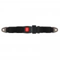 1960 Chevrolet Corvair UNIVERSAL PUSH BUTTON LAP SEAT BELTS BLACK - EACH | IN10189Z