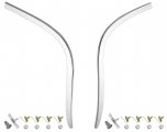 1964 Chevrolet Chevelle/Malibu TURN DOWN MOLDINGS ON QUARTER PANELS FOR CHEVELLE SS; PR | XP10076V