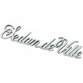 1989 Cadillac Cars CADILLAC FLEETWOOD / DEVILLE ''SEDAN DEVILLE'' NAMEPLATE EMBLEM - GM # 20440999 | EM1213D