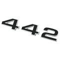 1968 Oldsmobile Cutlass/442/F85 442 FRONT FENDER EMBLEM NUMERALS (3/SET) | EM2440T