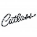 1969 Oldsmobile Cutlass/442/F85 CUTLASS FRONT FENDER SCRIPT - EA | EM2442T