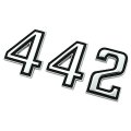 1971 Oldsmobile Cutlass/442/F85 CUTLASS FENDER EMBLEM 