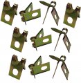 1965 Oldsmobile Cutlass/442/F85 FUEL LINE CLIP KIT WITH 3/8