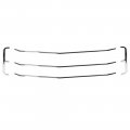1971 Chevrolet Chevelle/Malibu GRILLE MOLDINGS (3 MOLDINGS & 2 END PIECES) - KIT | XP4716V