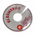 1965 Oldsmobile Cutlass/442/F85 JETFIRE 330 CU IN 2-V A/B BODY 7 1/2 AIR CLEANER DECAL (SILVER) (D00302) | DC1855T